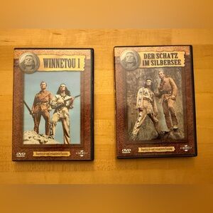 Karl May’s Winnetou 1 & Der Schatz Im Silbersee Pierre Brice, Lex Barker 2 DVDs